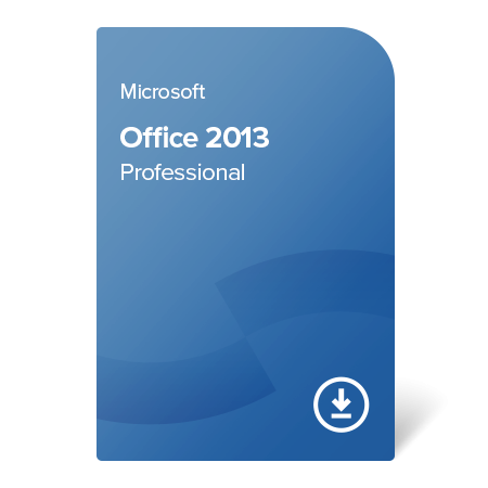 Office 2013 Professional (AAA-02784) certificat electronic