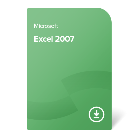 Microsoft Excel 2007 OLP NL, 065-03527 certificat electronic