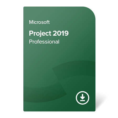 Microsoft Project 2019 Professional, H30-05830 certificat electronic
