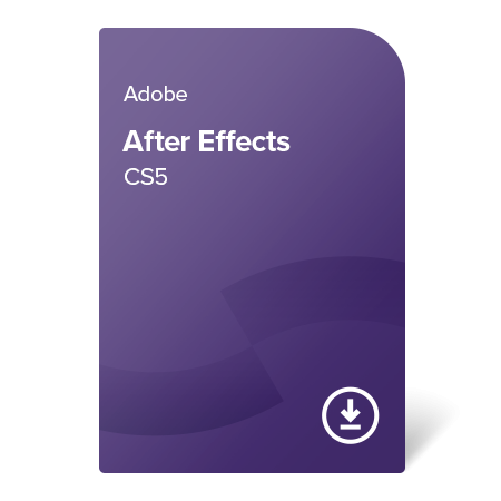 Adobe After Effects CS5 (DE) – proprietate perpetuă certificat electronic