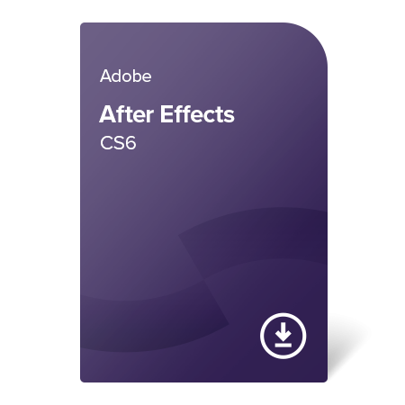 Adobe After Effects CS6 ENG ESD (ADB-AE-CS6-EN) certificat electronic