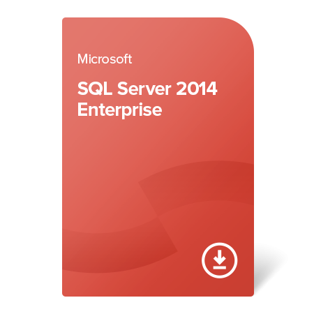Microsoft SQL Server 2014 Enterprise (2 cores), 7NQ-00217 certificat electronic