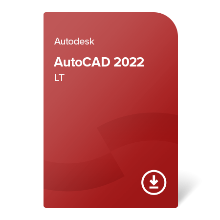 AutoCAD LT 2022 – proprietate perpetuă licență individuală (SLM)